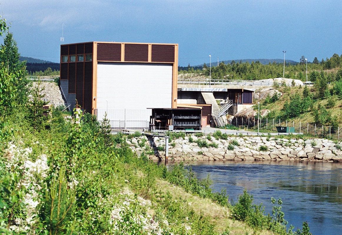 Wasserkraftwerk Åsele