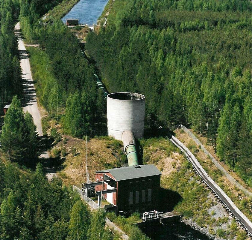 Wasserkraftwerk Hilmo